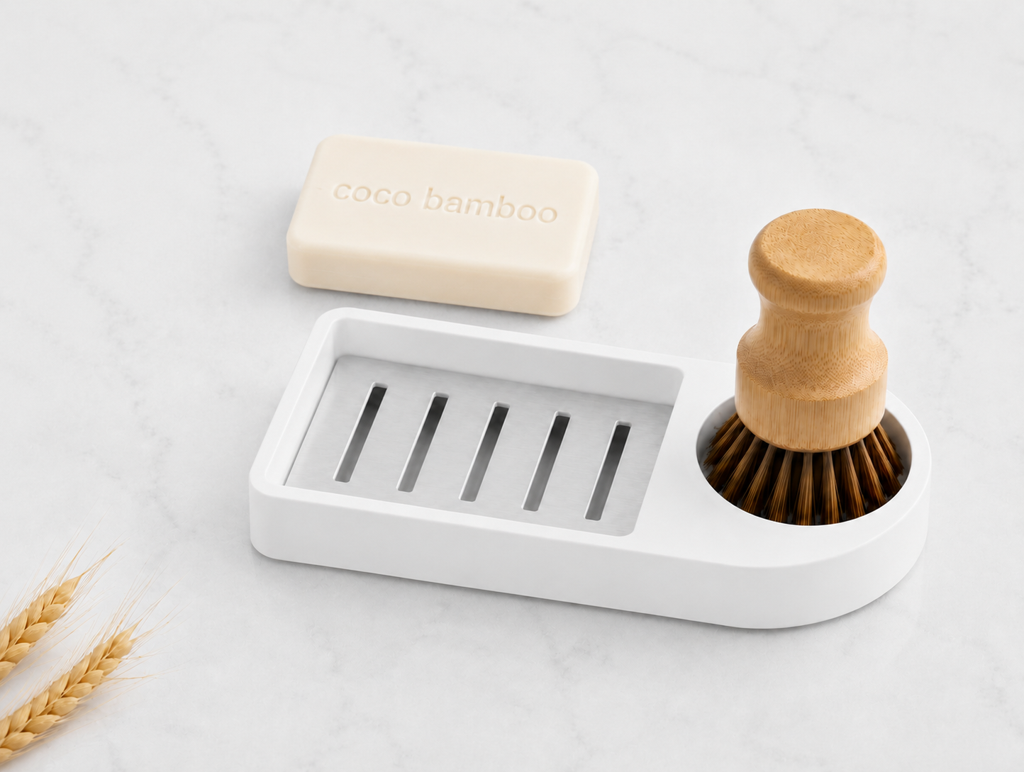Coco Bamboo Dish Soap Set